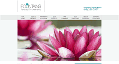 Desktop Screenshot of fountainsfunerals.co.nz