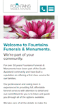 Mobile Screenshot of fountainsfunerals.co.nz